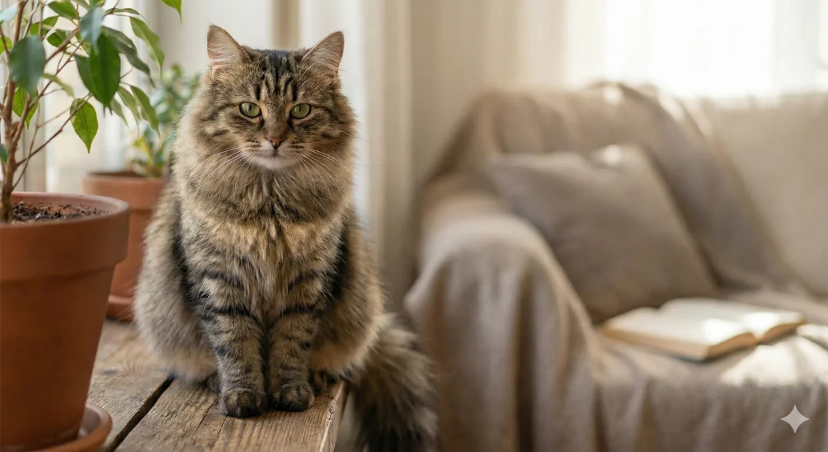 Deutsche Langhaar Katze