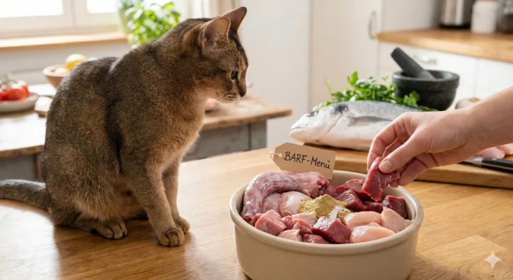 Katzen BARF: Artgerechte Rohfütterung für gesunde und vitale Katzen